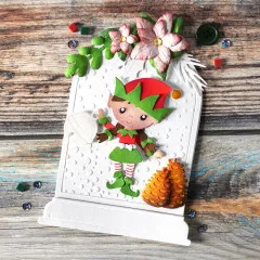 Metal Cutting Die - Holiday Elf Hers