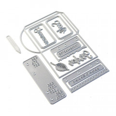 Metal Cutting Die - Sidekick Essentials 16 Seed Packet Set