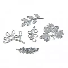 Metal Cutting Die - Leaves and Branches