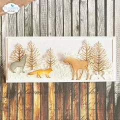 Metal Cutting Die - Wintery Scenery