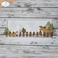 Metal Cutting Die - Wintery Scenery