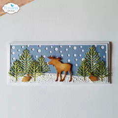 Metal Cutting Die - Wintery Scenery