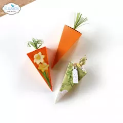 Metal Cutting Die - Carrot Box