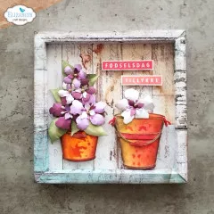 Metal Cutting Die - Flower Pot Bucket