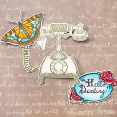 Metal Cutting Die - Hello Darling