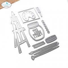 Metal Cutting Die - Planner Essentials 59 - Art Party