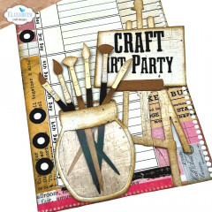 Metal Cutting Die - Planner Essentials 59 - Art Party