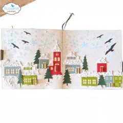 Metal Cutting Die - Snow village