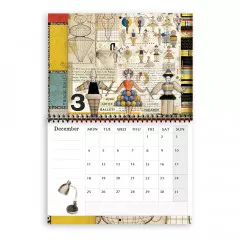 Stamperia Calendar 2023 - Bauhaus