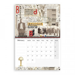 Stamperia Calendar 2023 - Bauhaus