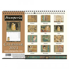 Stamperia Calendar 2023 - Klimt