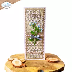 Metal Cutting Die - Stemmed Flowers