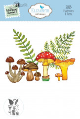 Metal Cutting Die - Mushrooms & Ferns