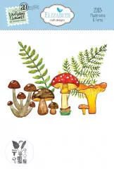 Metal Cutting Die - Mushrooms & Ferns