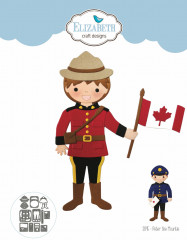 Metal Cutting Die - Peter the Mountie