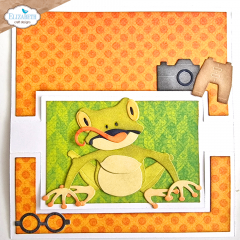 Metal Cutting Die - Freddy the Frog