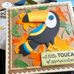 Metal Cutting Die - Teddy the Toucan