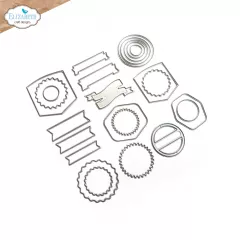 Metal Cutting Die - Circles, Banners & Ribbons