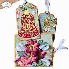 Metal Cutting Die - Paper Flowers by Angelica Turner - Joyous Ornament - Bell