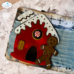 Metal Cutting Die - Gingerbread House