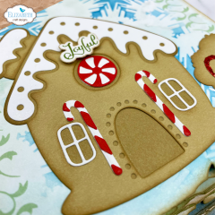 Metal Cutting Die - Gingerbread House