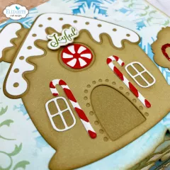 Metal Cutting Die - Gingerbread House