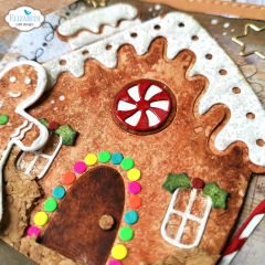 Metal Cutting Die - Gingerbread House