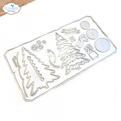 Metal Cutting Die - December White