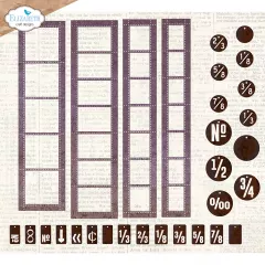 Metal Cutting Die - Postage Stamp Strips