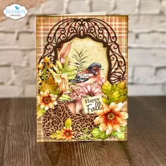 Metal Cutting Die - Autumn Fancy Frame