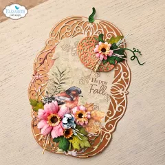 Metal Cutting Die - Autumn Fancy Frame