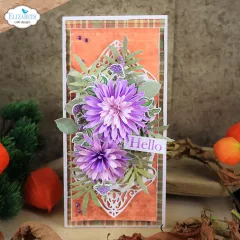 Metal Cutting Die - Autumn Fancy Corners