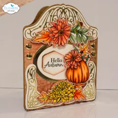 Metal Cutting Die - Autumn Fancy Corners