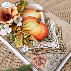 Metal Cutting Die - Autumn Fancy Corners