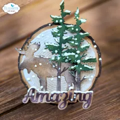 Metal Cutting Die - Forest Friends & Frame