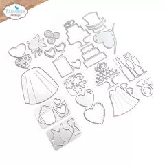 Metal Cutting Die - Valentines and Wedding Accessories