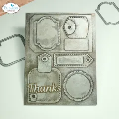 Metal Cutting Die - Tag Variety Pack