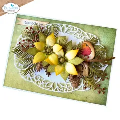 Metal Cutting Die - Festive Holly - Winter Greenery