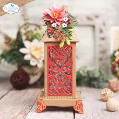 Metal Cutting Die - Festive Holly - Festive Lantern