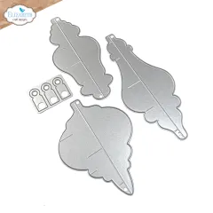 Metal Cutting Die - Festive Holly - Festive Ornaments