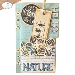 Metal Cutting Die - Botanical Blends - Pocket with Flowers