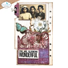 Metal Cutting Die - Botanical Blends - Pocket with Flowers