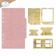 Metal Cutting Die - Botanical Blends - Page with Large Tab 2