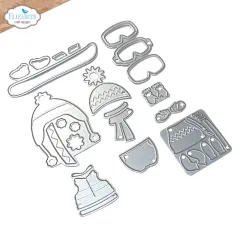 Metal Cutting Die - Living it Up - Little Mouse Winter Accessories