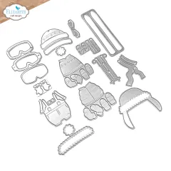 Metal Cutting Die - Living it Up - Big Mouse Winter Accessories