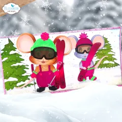 Metal Cutting Die - Living it Up - Winter Scenery Accessories