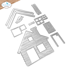 Metal Cutting Die - Living it Up - Cabin