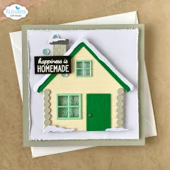 Metal Cutting Die - Living it Up - Cabin