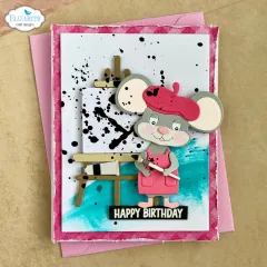 Metal Cutting Die - Living it Up - Art Accessories