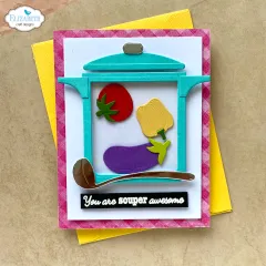 Metal Cutting Die - Living it Up - Cooking pot